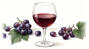 Wine and Uric Acid: The Least Bad Option?